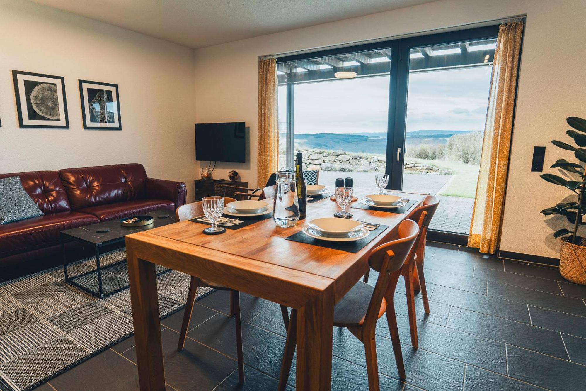 Hunsrueck Valley View Apartment With Cedar Sauna Bruschied Esterno foto