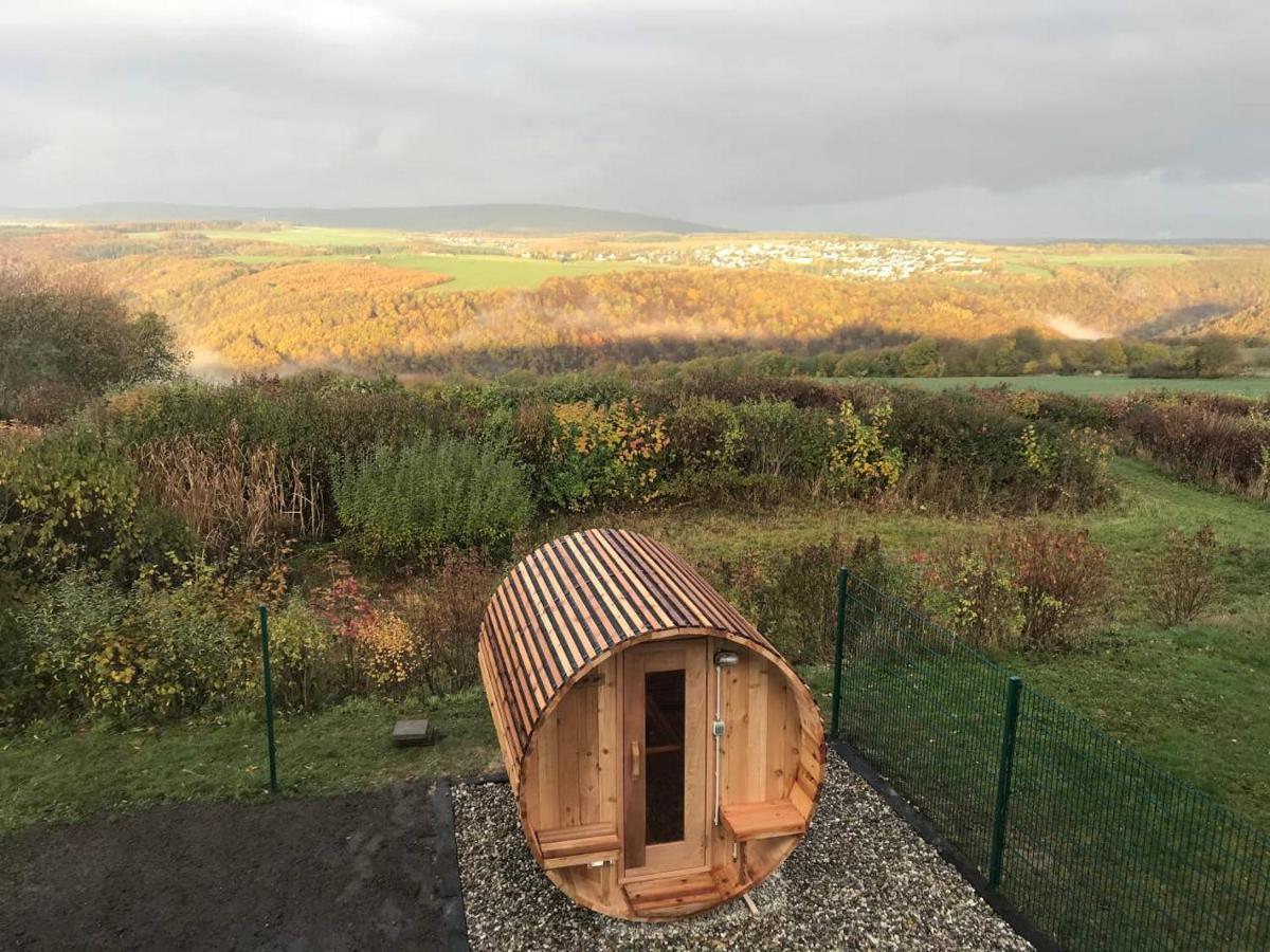 Hunsrueck Valley View Apartment With Cedar Sauna Bruschied Esterno foto